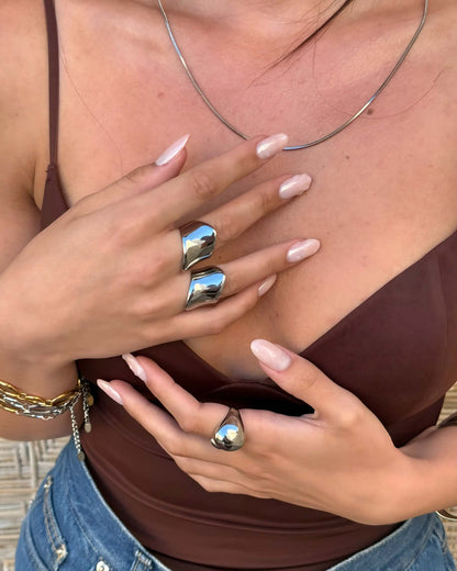 Snake chain silver