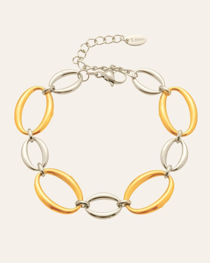 Cleo gold-silver bracelet