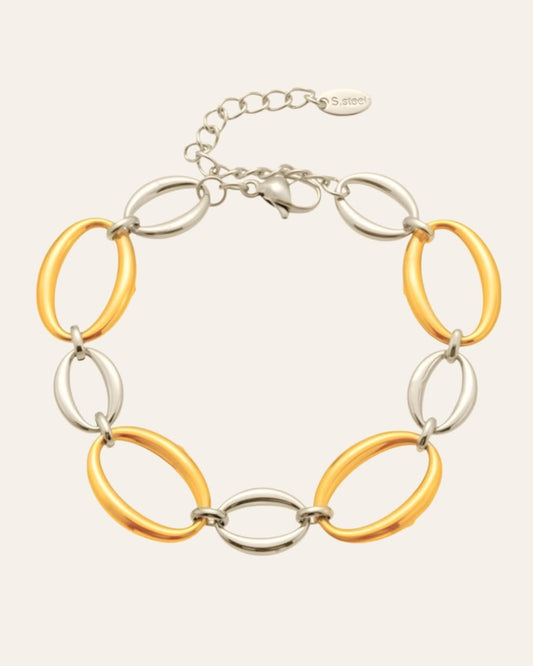 Cleo gold-silver bracelet