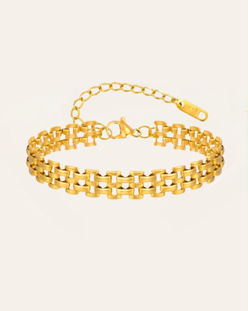 Iris gold bracelet