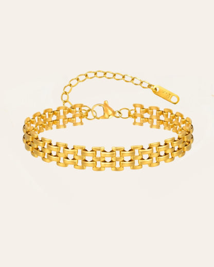 Iris gold bracelet