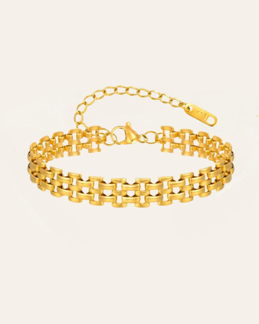 Iris gold bracelet