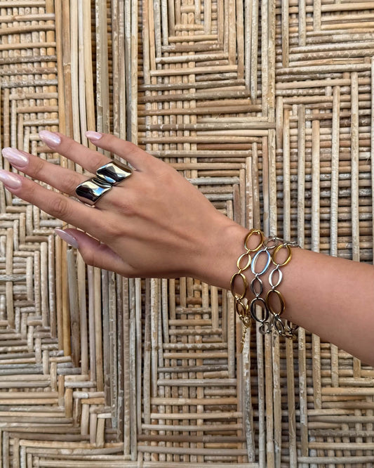 Cleo gold-silver bracelet