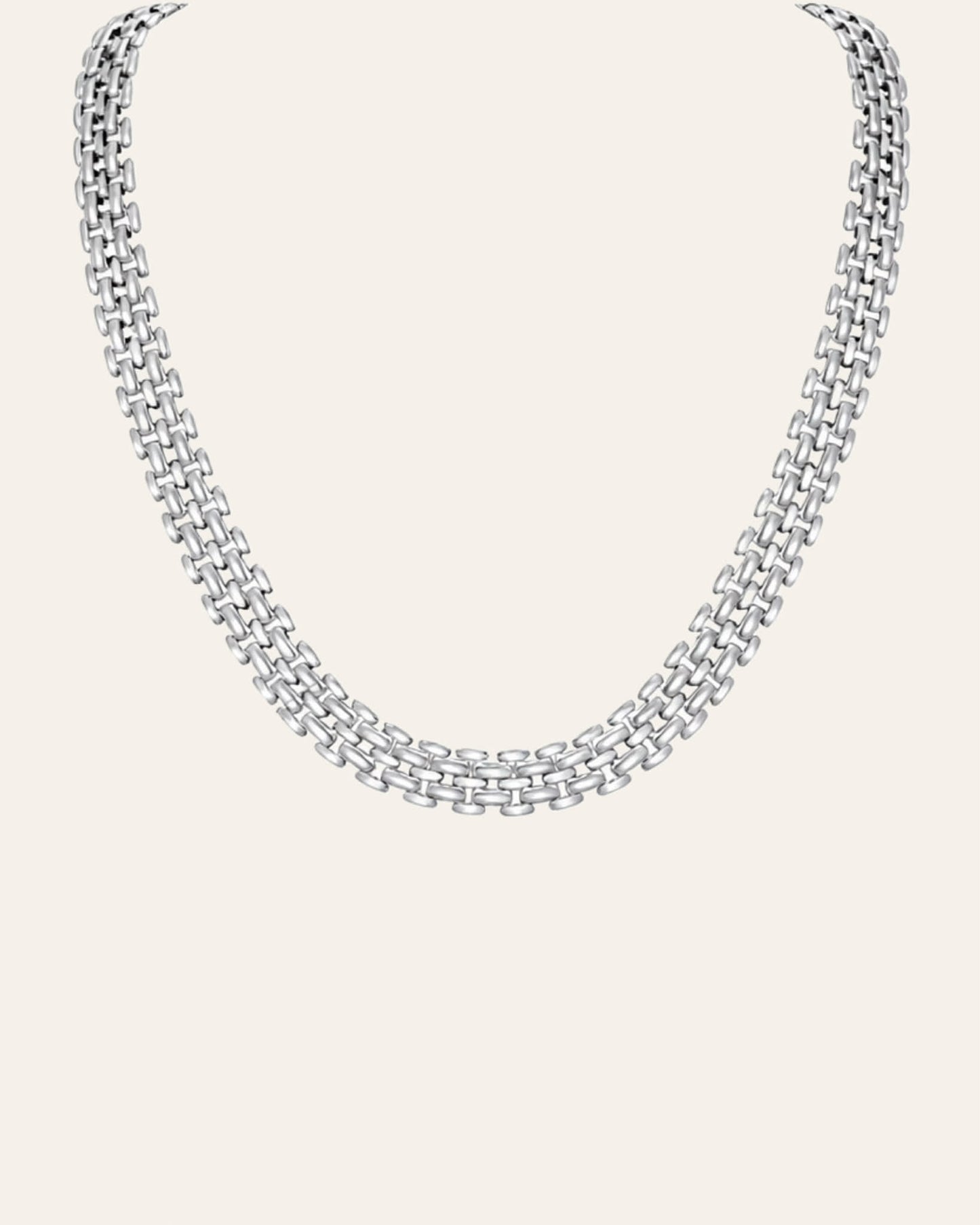 Iris silver chain