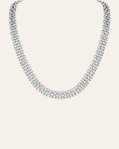 Iris silver chain