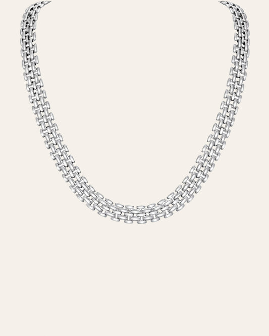 Iris silver chain