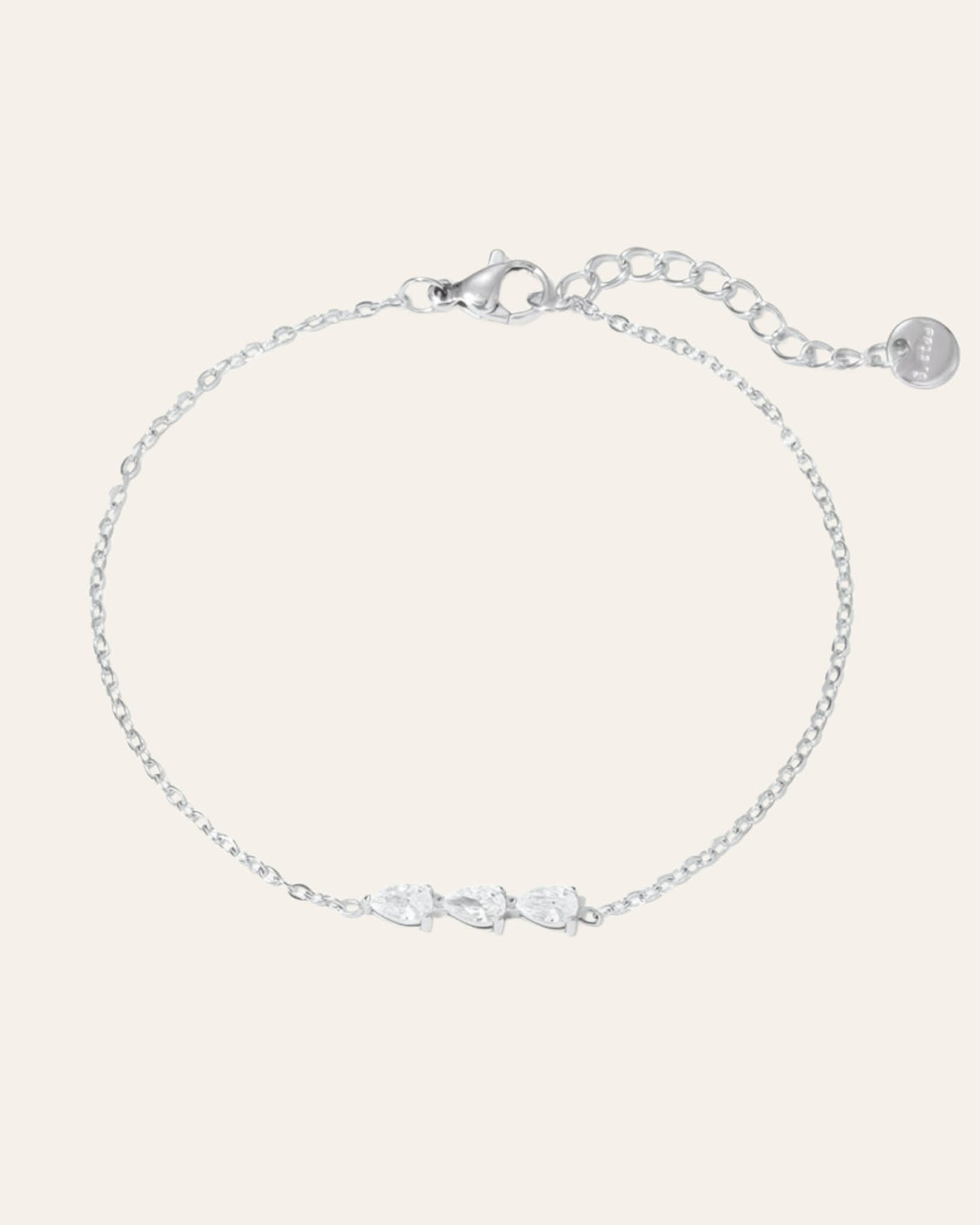 Trinity silver bracelet