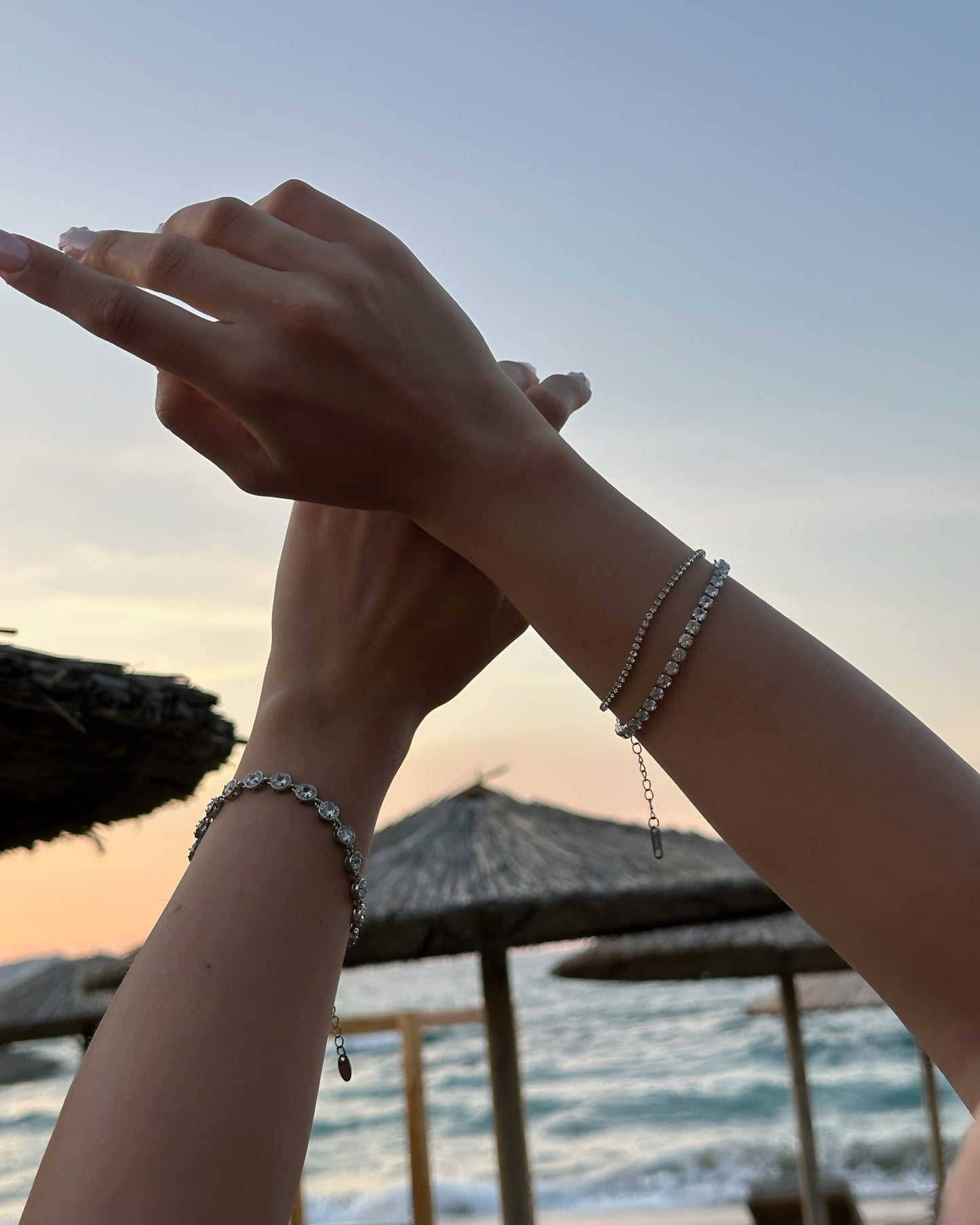Lumière silver bracalet