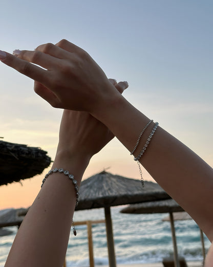 Lumière silver bracalet