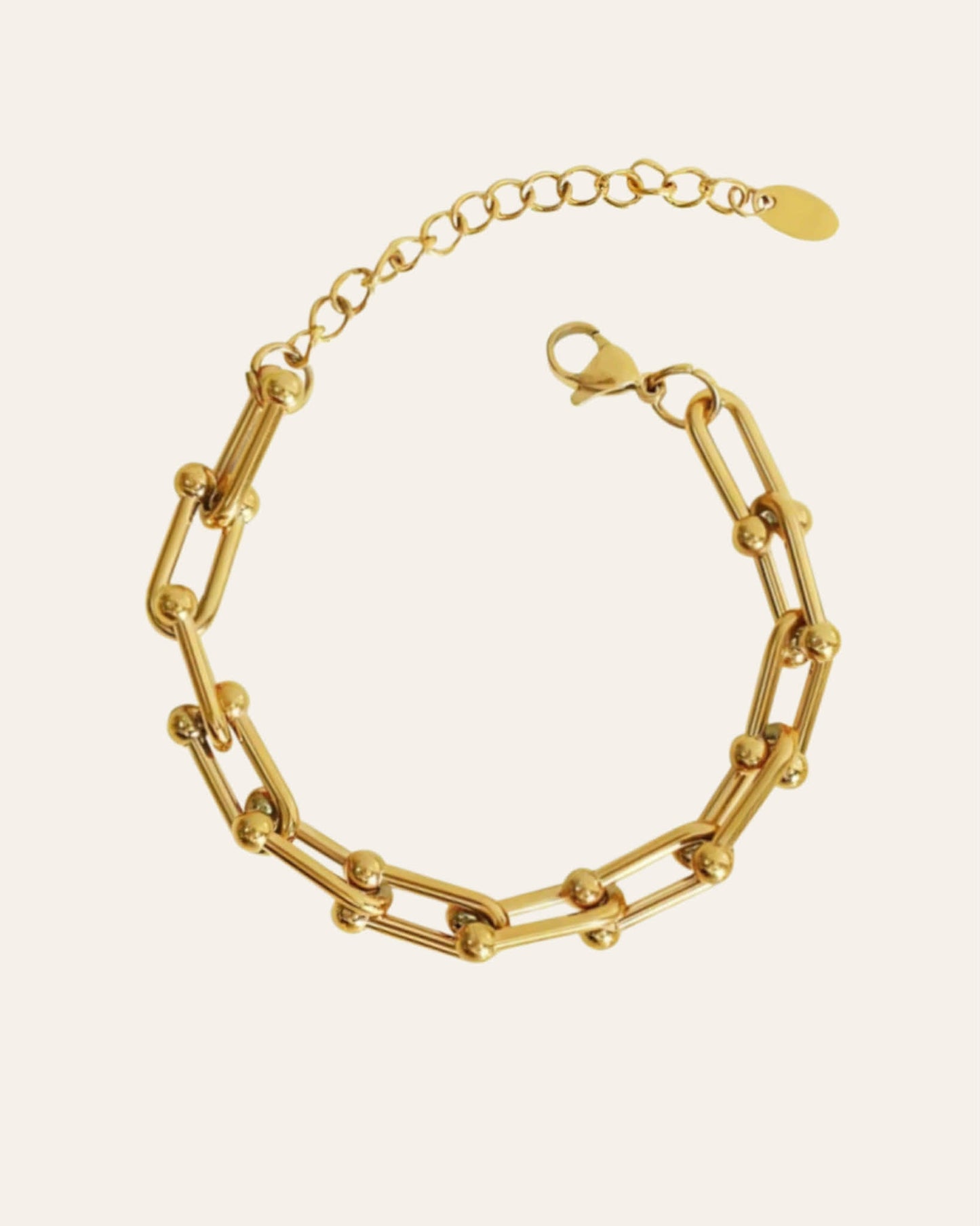 U-Links gold bracelet