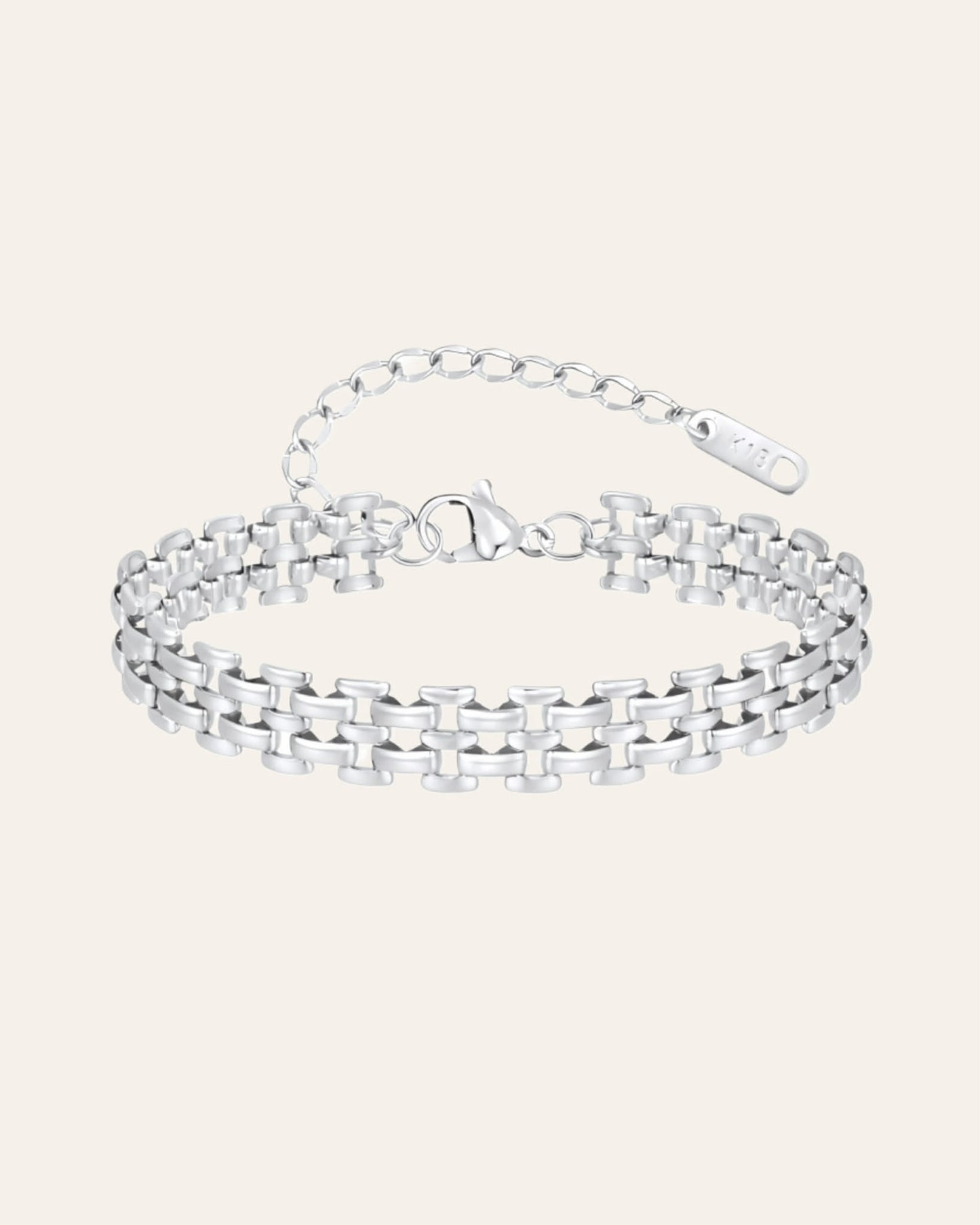 Iris silver bracelet